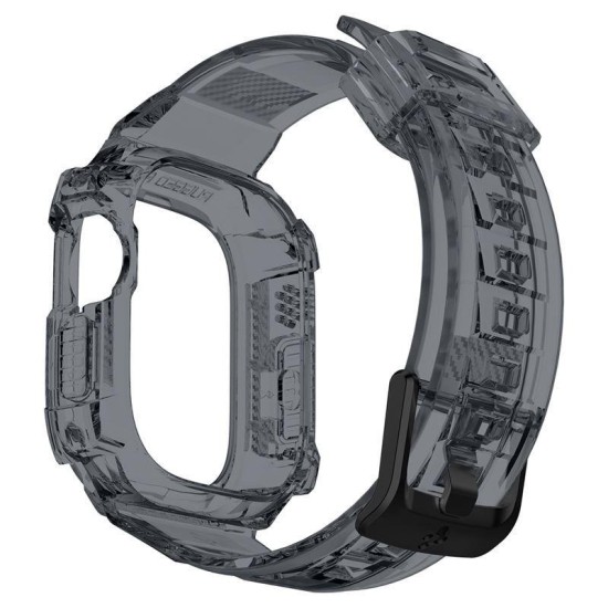Husa cu curea Spigen pentru Apple Watch Ultra 2/1 49mm, Gri (Ingredi, ACS06028) by www.silkase.ro