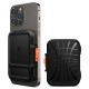 Portofel magnetic tip MagSaf, Spigen, Lock Fit, Policarbonat, Negru (Spigen, Accesorii telefoane) by www.silkase.ro Portofel magnetic tip MagSaf, Spigen, Lock Fit, Policarbonat, Negru (Portofele și Suporturi Card, AFA06031) by www.silkase.ro