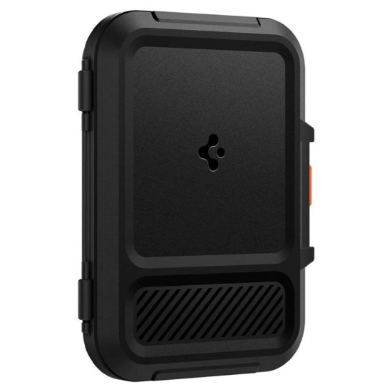 Portofel magnetic tip MagSaf, Spigen, Lock Fit, Policarbonat, Negru (Spigen, Accesorii telefoane) by www.silkase.ro Portofel magnetic tip MagSaf, Spigen, Lock Fit, Policarbonat, Negru (Portofele și Suporturi Card, AFA06031) by www.silkase.ro