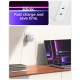 Incarcator de retea Spigen, Arcstation Pro, GaN-1402, 2xUSB-C, 140W, Alb (Spigen, Incarcatoare) by www.silkase.ro Incarcator de retea Spigen, Arcstation Pro, GaN-1402, 2xUSB-C, 140W, Alb (Incarcatoare, ACH06033) by www.silkase.ro