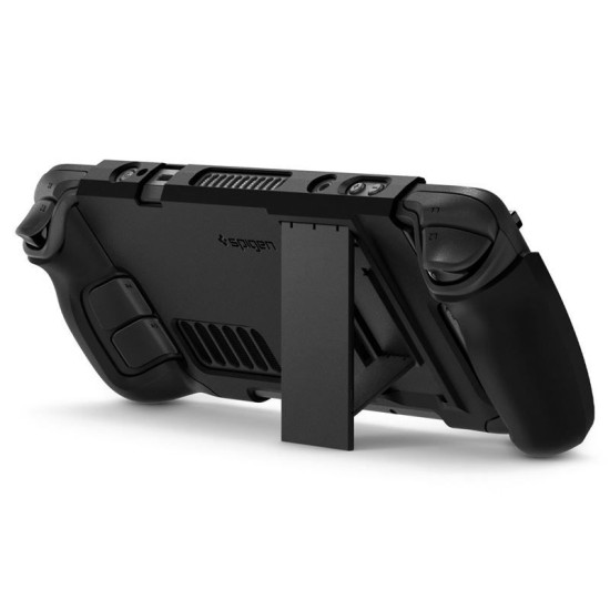 Husa subtire Spigen Thin Fit cu stand pentru Steam Deck, neagra (Spigen, Ingredi) by www.silkase.ro Husa subtire Spigen Thin Fit cu stand pentru Steam Deck, neagra (Diverse accesorii, ACS06040) by www.silkase.ro