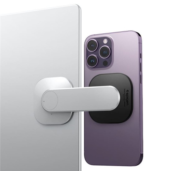 Suport pentru monitor telefon Spigen OneTap S312, Negru/Argintiu (Spigen, Accesorii telefoane) by www.silkase.ro Suport pentru monitor telefon Spigen OneTap S312, Negru/Argintiu (Suporturi Auto și Birou, AMP06049) by www.silkase.ro