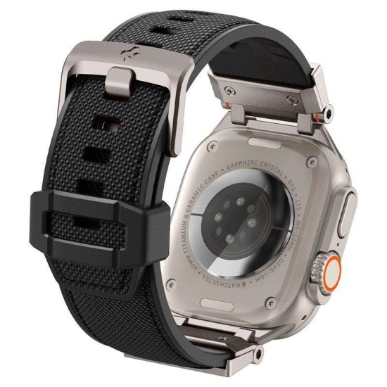 Curea Spigen DuraPro Armor compatibila cu Apple Watch 4/5/6/7/8/9/10/SE/Ultra1/2 42/44/45/46/49mm Black (Spigen, Ingredi) by www.silkase.ro Curea Spigen DuraPro Armor compatibila cu Apple Watch 4/5/6/7/8/9/10/SE/Ultra1/2 42/44/45/46/49mm Black (Ingredi, AMP06065) by www.silkase.ro