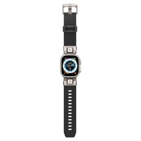 Curea Spigen DuraPro Armor compatibila cu Apple Watch 4/5/6/7/8/9/10/SE/Ultra1/2 42/44/45/46/49mm Black (Spigen, Ingredi) by www.silkase.ro Curea Spigen DuraPro Armor compatibila cu Apple Watch 4/5/6/7/8/9/10/SE/Ultra1/2 42/44/45/46/49mm Black (Ingredi, AMP06065) by www.silkase.ro