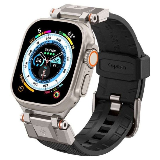 Curea Spigen DuraPro Armor compatibila cu Apple Watch 4/5/6/7/8/9/10/SE/Ultra1/2 42/44/45/46/49mm Black (Spigen, Ingredi) by www.silkase.ro Curea Spigen DuraPro Armor compatibila cu Apple Watch 4/5/6/7/8/9/10/SE/Ultra1/2 42/44/45/46/49mm Black (Ingredi, AMP06065) by www.silkase.ro