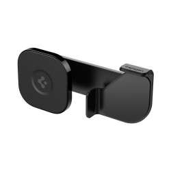 Suport auto universal pentru telefon Spigen OneTap Pro pentru Tesla Model 3 / Y / X (2021-) / S (2021-) pentru iPhone MagSafe, negru