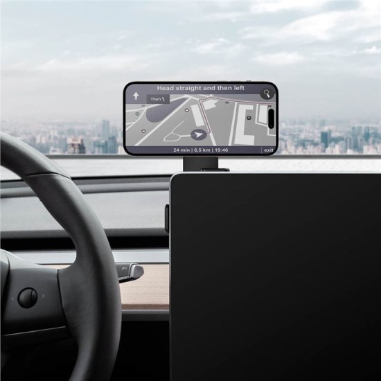 Suport auto universal pentru telefon Spigen OneTap Pro pentru Tesla Model 3 / Y / X (2021-) / S (2021-) pentru iPhone MagSafe, negru (Spigen, Suport auto) by www.silkase.ro Suport auto universal pentru telefon Spigen OneTap Pro pentru Tesla Model 3 / Y / X (2021-) / S (2021-) pentru iPhone MagSafe, negru (Suport auto, ACP06071) by www.silkase.ro