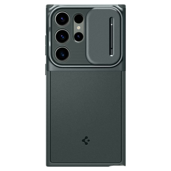 Husa Spigen Optik Armor pentru Samsung Galaxy S23 Ultra Verde inchis (Spigen, S23 Ultra) by www.silkase.ro Husa Spigen Optik Armor pentru Samsung Galaxy S23 Ultra Verde inchis (S23 Ultra, ACS06081) by www.silkase.ro
