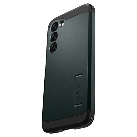 Husa Spigen Tough Armor compatibila cu Samsung Galaxy S23 Plus Green (Spigen, S23 Plus) by www.silkase.ro Husa Spigen Tough Armor compatibila cu Samsung Galaxy S23 Plus Green (S23 Plus, ACS06082) by www.silkase.ro