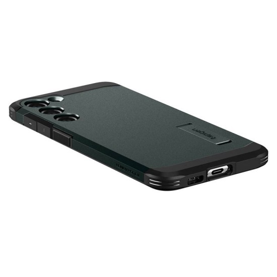 Husa Spigen Tough Armor compatibila cu Samsung Galaxy S23 Plus Green (Spigen, S23 Plus) by www.silkase.ro Husa Spigen Tough Armor compatibila cu Samsung Galaxy S23 Plus Green (S23 Plus, ACS06082) by www.silkase.ro