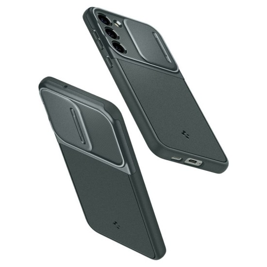 Husa telefon, Spigen, Pentru Samsung Galaxy S23, 210221, Optik Armor, Abyss green, Plastic (Spigen, S23) by www.silkase.ro Husa telefon, Spigen, Pentru Samsung Galaxy S23, 210221, Optik Armor, Abyss green, Plastic (S23, ACS06088) by www.silkase.ro