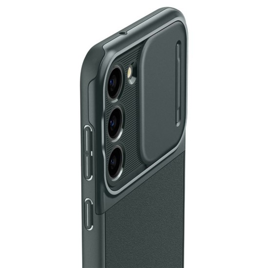Husa telefon, Spigen, Pentru Samsung Galaxy S23, 210221, Optik Armor, Abyss green, Plastic (Spigen, S23) by www.silkase.ro Husa telefon, Spigen, Pentru Samsung Galaxy S23, 210221, Optik Armor, Abyss green, Plastic (S23, ACS06088) by www.silkase.ro