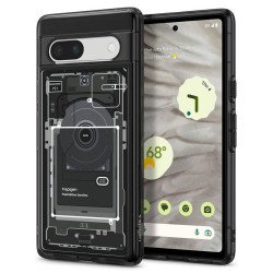 Husa Spigen Ultra Hybrid pentru Google Pixel 7a, culoare negru