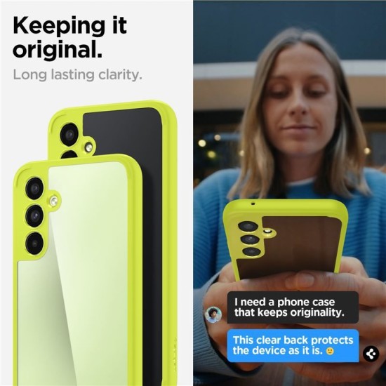 Husa Spigen Ultra Hybrid compatibila cu Samsung Galaxy A54 5G Lime (Spigen, A54) by www.silkase.ro Husa Spigen Ultra Hybrid compatibila cu Samsung Galaxy A54 5G Lime (A54, ACS06099) by www.silkase.ro