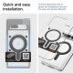 Adaptor Spigen OneTap Ring Magnetic compatibil cu functia MagSafe Black (Spigen, Incarcatoare) by www.silkase.ro Adaptor Spigen OneTap Ring Magnetic compatibil cu functia MagSafe Black (Incarcatoare, ACP06106) by www.silkase.ro