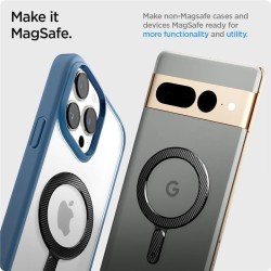 Adaptor Spigen OneTap Ring Magnetic compatibil cu functia MagSafe Carbon