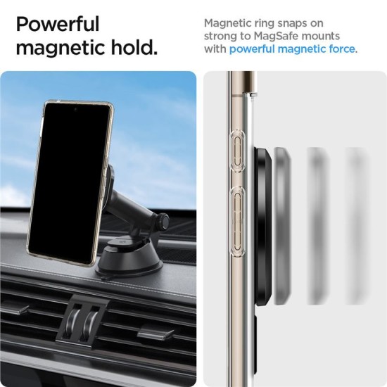 Adaptor Spigen OneTap Ring Magnetic compatibil cu functia MagSafe Carbon (Spigen, Incarcatoare) by www.silkase.ro Adaptor Spigen OneTap Ring Magnetic compatibil cu functia MagSafe Carbon (Incarcatoare, ACP06107) by www.silkase.ro