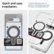 Adaptor Spigen OneTap Ring Magnetic compatibil cu functia MagSafe Carbon (Spigen, Incarcatoare) by www.silkase.ro Adaptor Spigen OneTap Ring Magnetic compatibil cu functia MagSafe Carbon (Incarcatoare, ACP06107) by www.silkase.ro