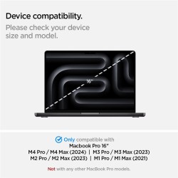 Filtru de confidentialitate Spigen SafeView pentru MacBook Pro 16 (2021-2024) Filtru de confidentialitate Spigen SafeView pentru MacBook Pro 16 (2021-2024)