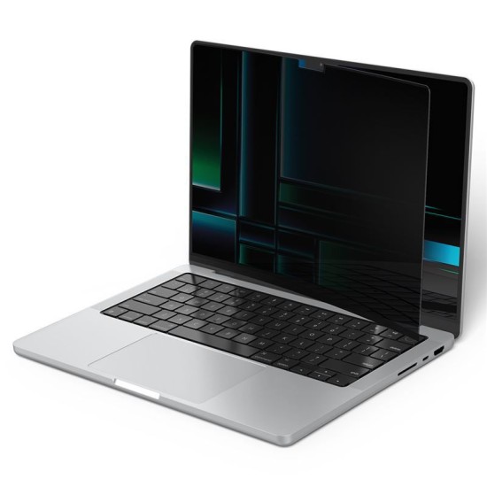 Filtru de confidentialitate Spigen SafeView pentru MacBook Pro 14 (2021-2024) (Ingredi, AFL06158) by www.silkase.ro