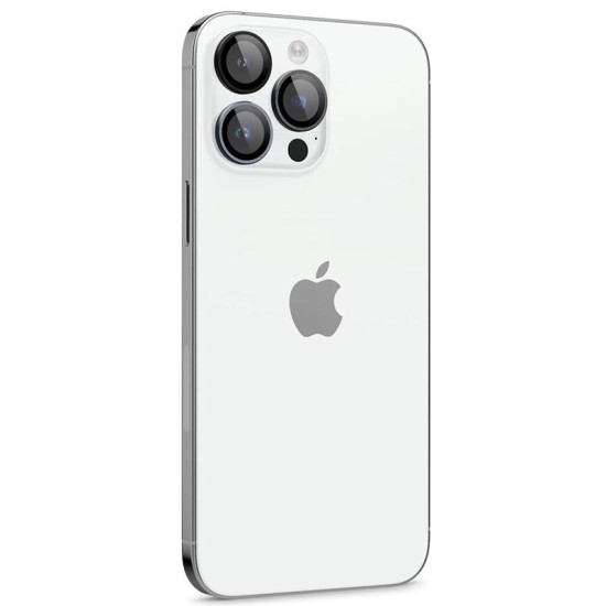 Set 6 protectii camera, sticla, Spigen Optik EZ FIT, pentru Apple iPhone 14 Pro / 14 Pro Max / 15 Pro / 15 Pro Max (iPhone 14 Pro, AGL06159) by www.silkase.ro