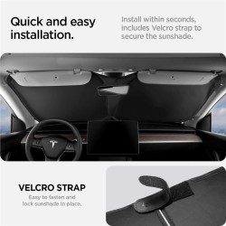 Parasolar parbriz Spigen CryoShade pentru Tesla Model Y/3 Parasolar parbriz Spigen CryoShade pentru Tesla Model Y/3