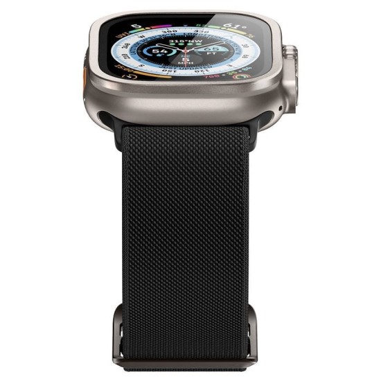 Folie sticla transparenta Spigen GLAStR Slim Pro compatibila cu Apple Watch Ultra 49mm Titanium (Ingredi, AGL06161) by www.silkase.ro