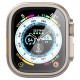 Folie sticla transparenta Spigen GLAStR Slim Pro compatibila cu Apple Watch Ultra 49mm Titanium (Ingredi, AGL06161) by www.silkase.ro