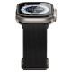 Folie sticla transparenta Spigen GLAStR Slim Pro compatibila cu Apple Watch Ultra 49mm Black (Ingredi, AGL06163) by www.silkase.ro