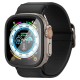Folie sticla transparenta Spigen GLAStR Slim Pro compatibila cu Apple Watch Ultra 49mm Black (Ingredi, AGL06163) by www.silkase.ro