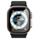 Folie sticla transparenta Spigen GLAStR Slim Pro compatibila cu Apple Watch Ultra 49mm Black (Ingredi, AGL06163) by www.silkase.ro
