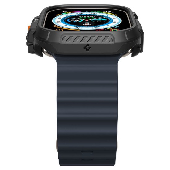 Husa Spigen Lock Fit compatibila cu Apple Watch Ultra/Ultra 2 49mm Black (Spigen, Ingredi) by www.silkase.ro Husa Spigen Lock Fit compatibila cu Apple Watch Ultra/Ultra 2 49mm Black (Ingredi, ACS06208) by www.silkase.ro