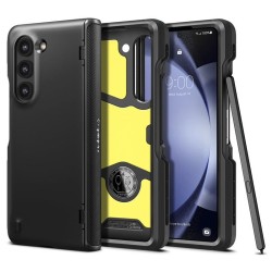 Husa Spigen Slim Armor Pro Pen compatibila cu Samsung Galaxy Z Fold 5 Black