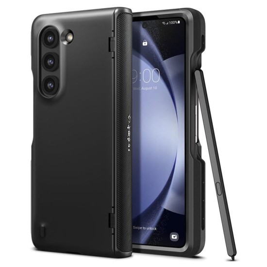 Husa Spigen Slim Armor Pro Pen compatibila cu Samsung Galaxy Z Fold 5 Black (Z Fold5, ACS06213) by www.silkase.ro