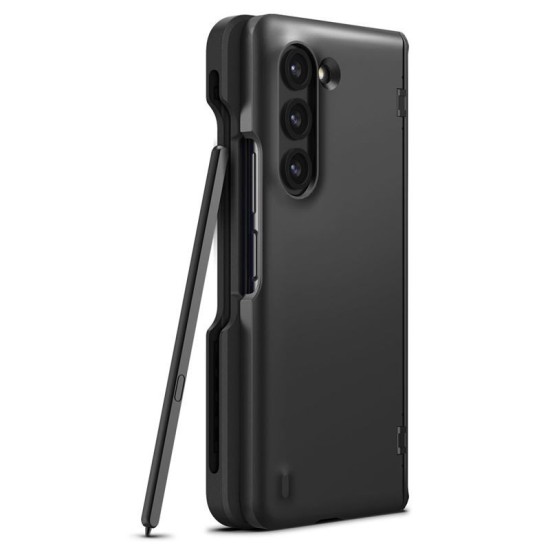 Husa Spigen Slim Armor Pro Pen compatibila cu Samsung Galaxy Z Fold 5 Black (Z Fold5, ACS06213) by www.silkase.ro