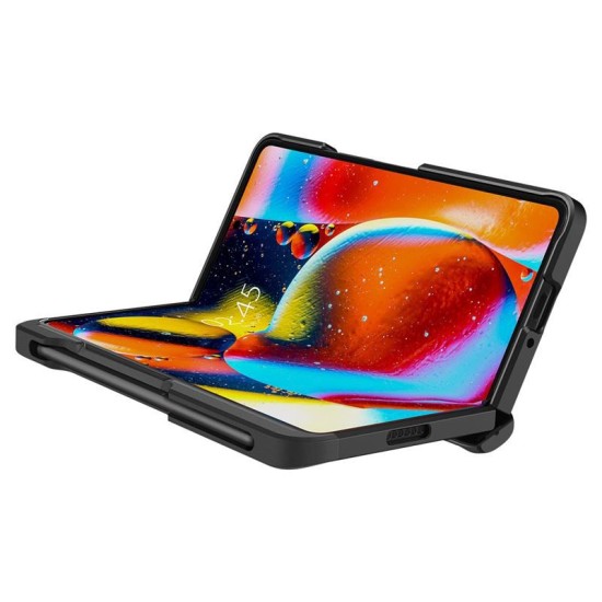 Husa Spigen Slim Armor Pro Pen compatibila cu Samsung Galaxy Z Fold 5 Black (Z Fold5, ACS06213) by www.silkase.ro
