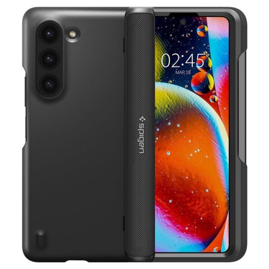 Husa Spigen Slim Armor Pro Pen compatibila cu Samsung Galaxy Z Fold 5 Black (Z Fold5, ACS06213) by www.silkase.ro