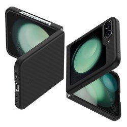 Husa Spigen AirSkin Pro compatibila cu Samsung Galaxy Z Flip 5 Black