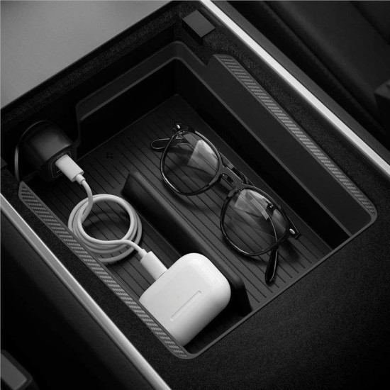 Organizator auto, Spiege, Pentru Tesla Model 3/Y, Negru (Spigen, Accesorii auto) by www.silkase.ro Organizator auto, Spiege, Pentru Tesla Model 3/Y, Negru (Accesorii auto, ACP06258) by www.silkase.ro