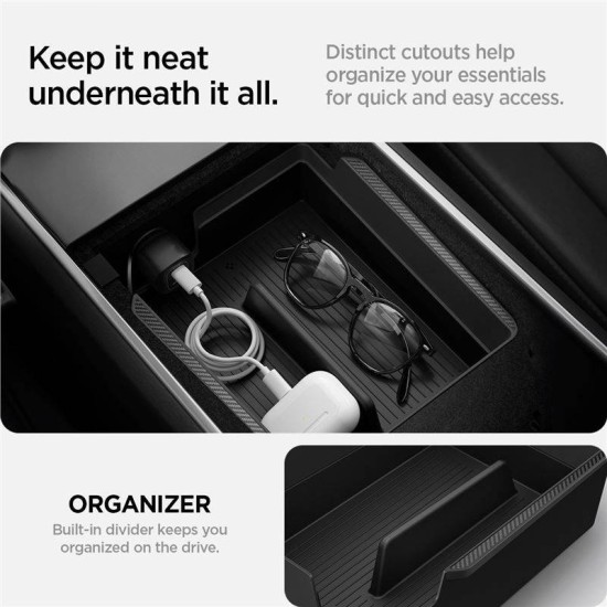 Organizator auto, Spiege, Pentru Tesla Model 3/Y, Negru (Spigen, Accesorii auto) by www.silkase.ro Organizator auto, Spiege, Pentru Tesla Model 3/Y, Negru (Accesorii auto, ACP06258) by www.silkase.ro