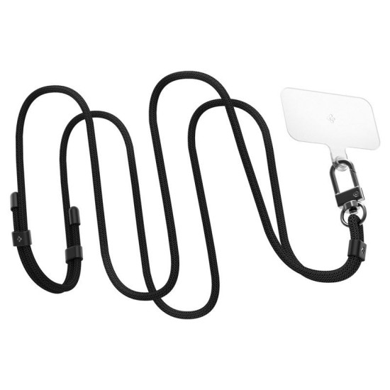 Set 2 snururi pentru carcase Spigen Crossbody Wrist, Ajustabil, Negru (Spigen, Accesorii telefoane) by www.silkase.ro Set 2 snururi pentru carcase Spigen Crossbody Wrist, Ajustabil, Negru (Șnururi și Curele Telefon, AFA06259) by www.silkase.ro