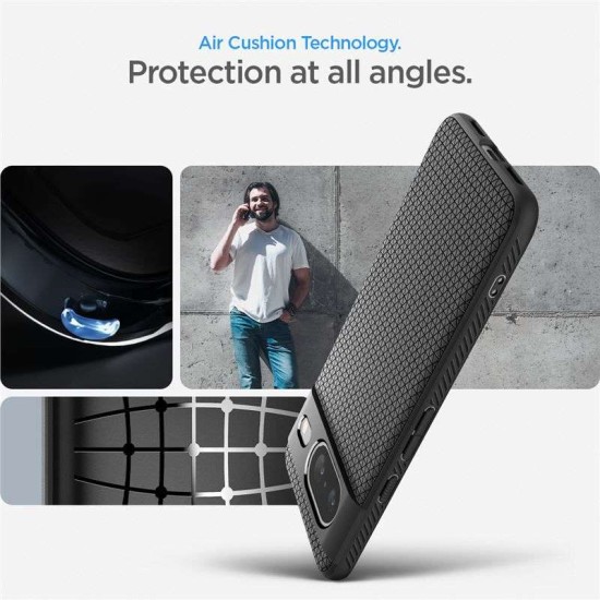 Husa pentru Google Pixel 8 - Spigen Liquid Air - Matte Black (Spigen, Pixel 8) by www.silkase.ro Husa pentru Google Pixel 8 - Spigen Liquid Air - Matte Black (Pixel 8, ACS06274) by www.silkase.ro