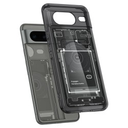Husa Spigen Ultra Hybrid pentru Google Pixel 8 Negru
