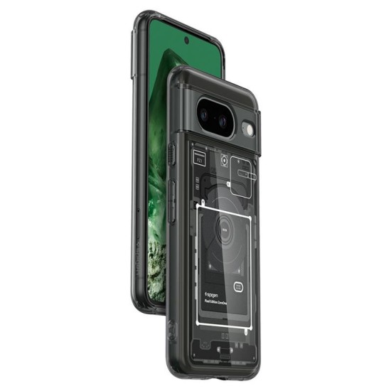 Husa Spigen Ultra Hybrid pentru Google Pixel 8 Negru (Pixel 8, ACS06279) by www.silkase.ro