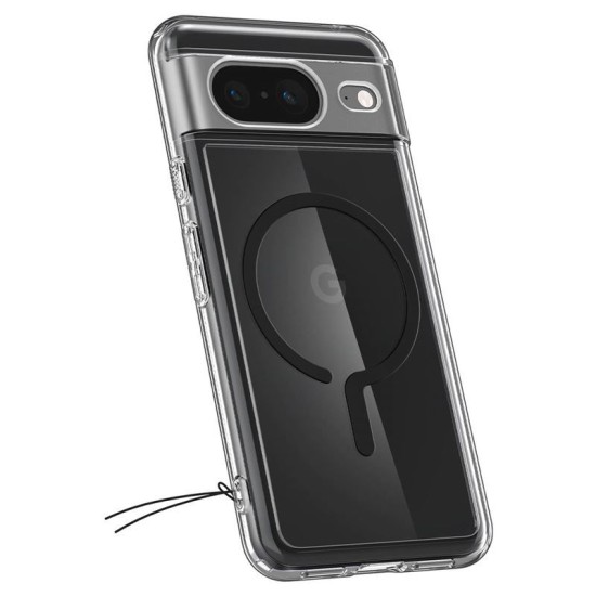 Husa Spigen Ultra Hybrid OneTap Ring MagSafe compatibila cu Google Pixel 8 Black (Pixel 8, ACS06281) by www.silkase.ro