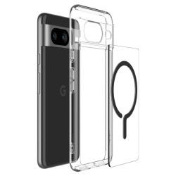 Husa Spigen Ultra Hybrid OneTap Ring MagSafe compatibila cu Google Pixel 8 Black