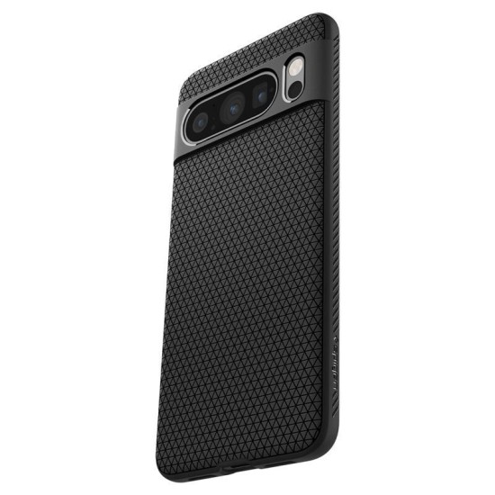 Husa Spigen Liquid Air compatibila cu Google Pixel 8 Pro Matte Black (Spigen, Pixel 8 Pro) by www.silkase.ro Husa Spigen Liquid Air compatibila cu Google Pixel 8 Pro Matte Black (Pixel 8 Pro, ACS06311) by www.silkase.ro