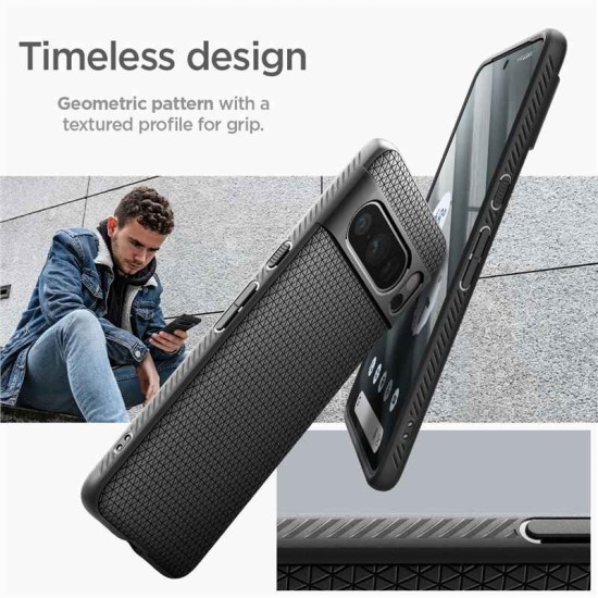 Husa Spigen Liquid Air compatibila cu Google Pixel 8 Pro Matte Black (Spigen, Pixel 8 Pro) by www.silkase.ro Husa Spigen Liquid Air compatibila cu Google Pixel 8 Pro Matte Black (Pixel 8 Pro, ACS06311) by www.silkase.ro