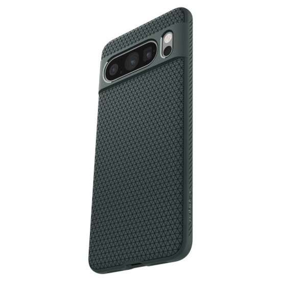 Husa de protectie mata pentru Google Pixel 8 Pro, Termopoliuretan, Verde (Spigen, Pixel 8 Pro) by www.silkase.ro Husa de protectie mata pentru Google Pixel 8 Pro, Termopoliuretan, Verde (Pixel 8 Pro, ACS06313) by www.silkase.ro