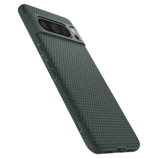 Husa de protectie mata pentru Google Pixel 8 Pro, Termopoliuretan, Verde (Spigen, Pixel 8 Pro) by www.silkase.ro Husa de protectie mata pentru Google Pixel 8 Pro, Termopoliuretan, Verde (Pixel 8 Pro, ACS06313) by www.silkase.ro